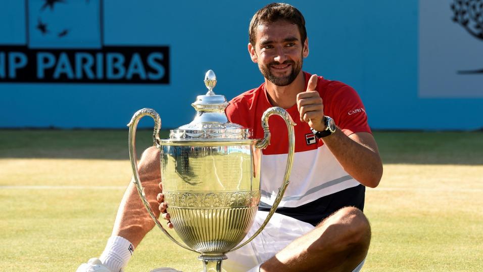 Croatian tennis player Marin Cilic